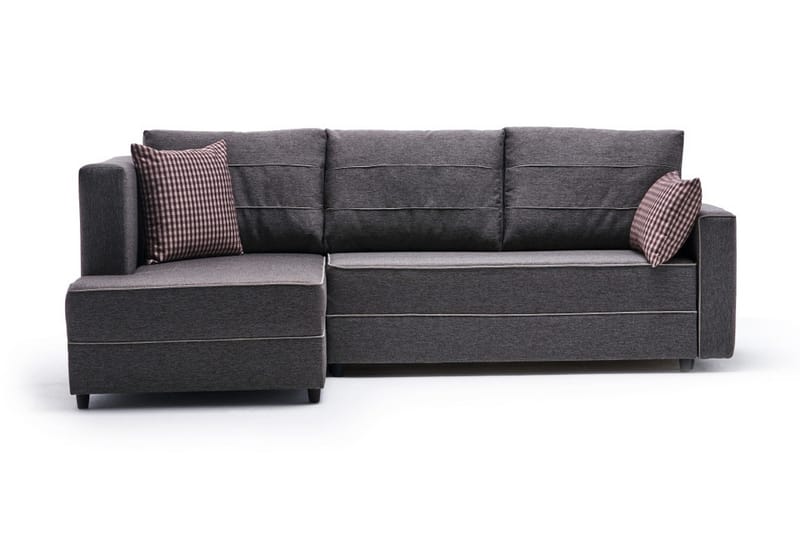 Snowdon Bäddsoffa m. Divan 4-sits 200x150 Brun - Möbler - Vardagsrum - Bäddsoffor