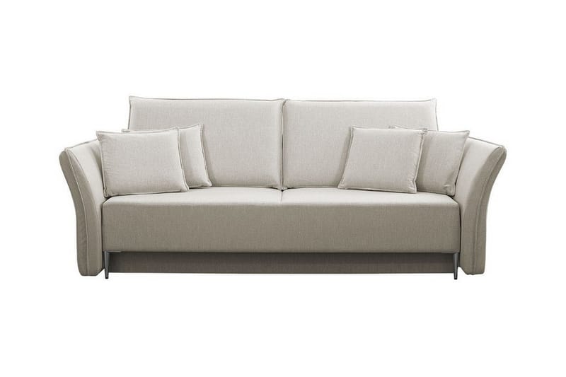 Staffin 3-sits Bäddsoffa Beige/Ljusbeige - Möbler - Vardagsrum - Bäddsoffor