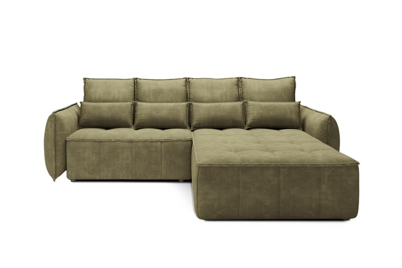 Takara Bäddsoffa med Divan 3-sits - Grön - Möbler - Vardagsrum - Bäddsoffor