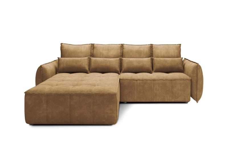 Takara Bäddsoffa med Divan 3-sits - Gul - Möbler - Vardagsrum - Bäddsoffor