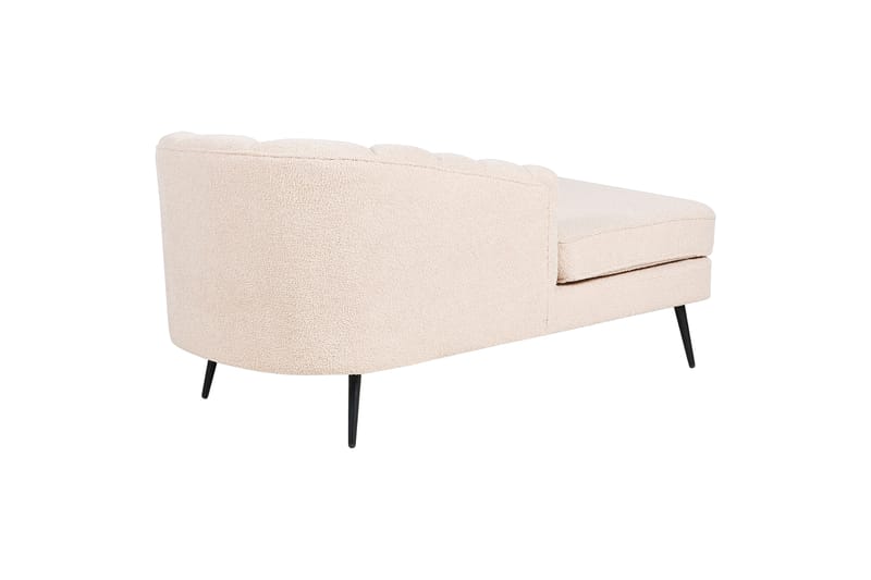 Allier Schäslong 150 cm Höger - Beige/Svart - Möbler - Vardagsrum - Fåtöljer - Schäslongfåtöljer & divanfåtöljer