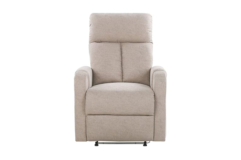 RAUHALA Fåtölj LED-belysning + USB-port Beige - Möbler - Vardagsrum - Fåtöljer - Biofåtöljer & reclinerfåtöljer