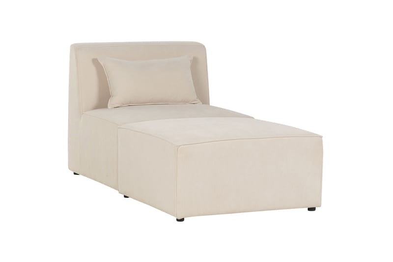 Fabjerg Schäslong 83 cm - Beige - Möbler - Vardagsrum - Fåtöljer - Schäslongfåtöljer & divanfåtöljer