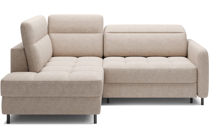 Masuo Bäddsoffa med Schäslong 3-sits - Beige - Möbler - Vardagsrum - Bäddsoffor