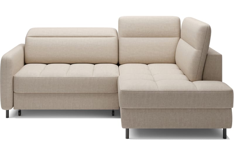 Masuo Bäddsoffa med Schäslong 3-sits - Beige - Möbler - Vardagsrum - Bäddsoffor