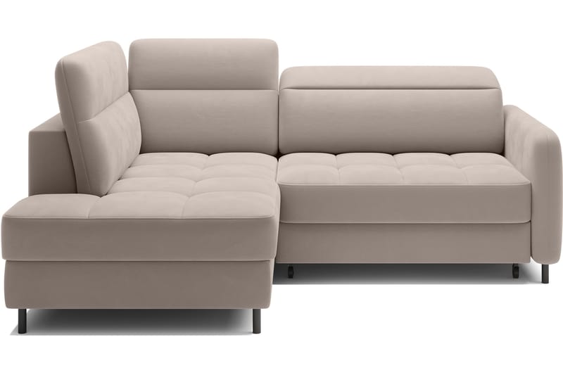 Masuo Bäddsoffa med Schäslong 3-sits - Beige - Möbler - Vardagsrum - Bäddsoffor