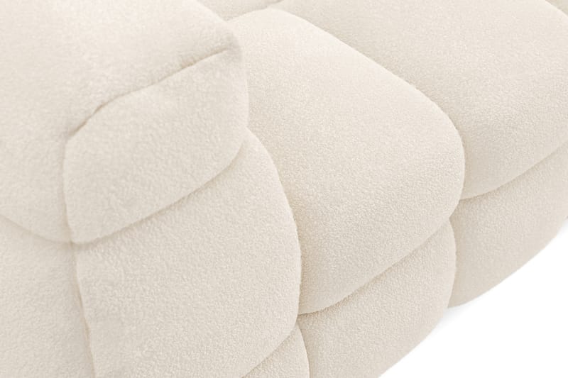 Elise 3-sits Soffa Beige Teddy - Möbler - Vardagsrum - Soffor - 3-sits soffor