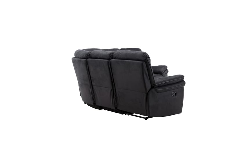 SAAR Reclinersoffa Svart - Möbler - Vardagsrum - Soffor - Reclinersoffor & Biosoffor