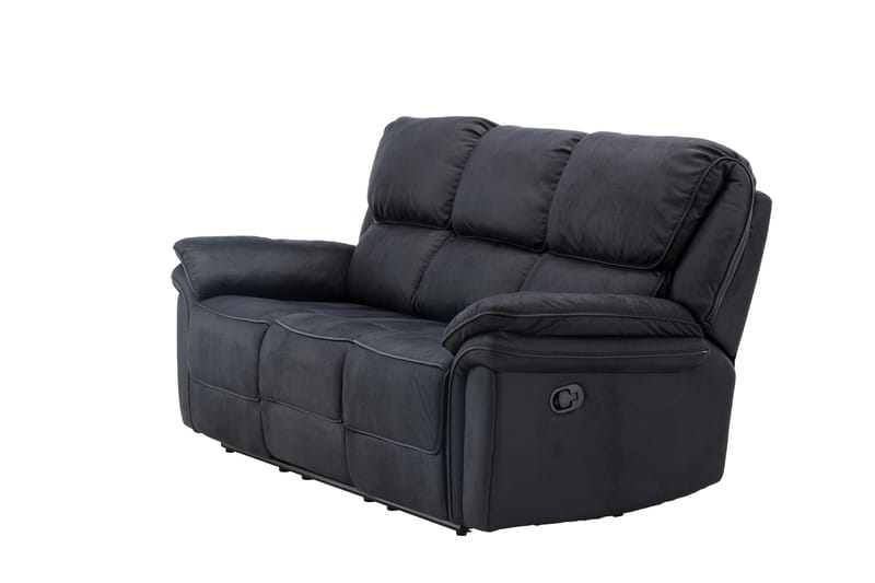 SAAR Reclinersoffa Svart - Möbler - Vardagsrum - Soffor - Reclinersoffor & Biosoffor