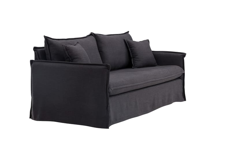 Nova 3-sits Soffa - Svart - Möbler - Vardagsrum - Soffor - 3-sits soffor