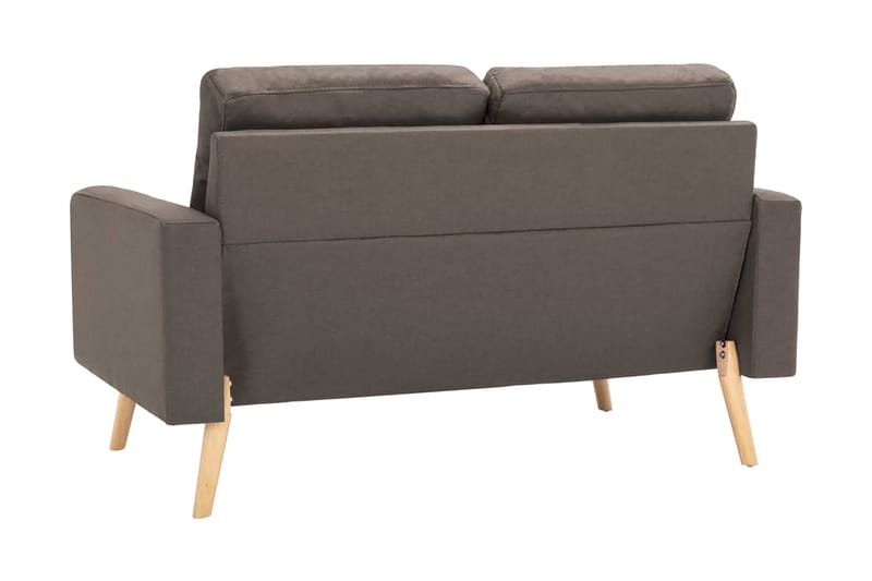 2-sitssoffa taupe tyg - Brun - Möbler - Vardagsrum - Soffor - 2-sits soffor