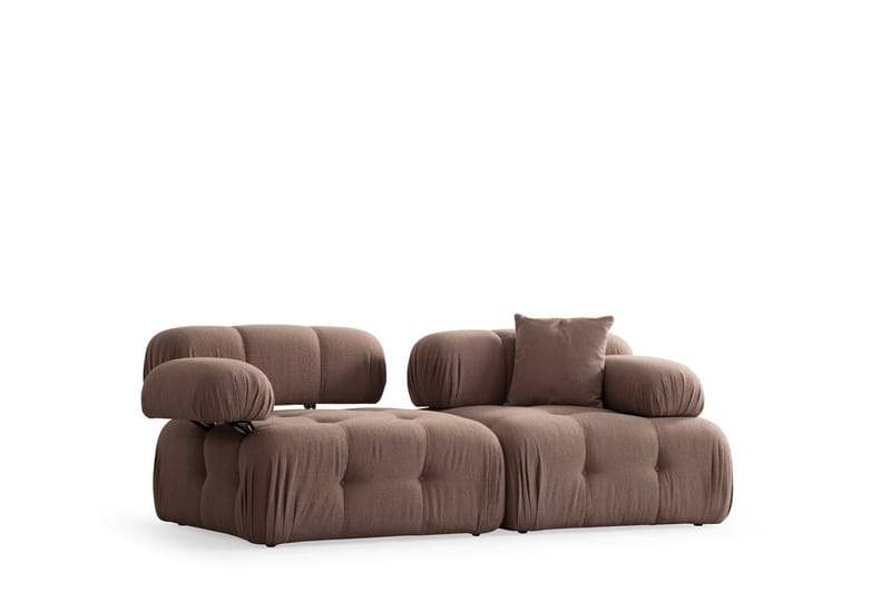 BELGIN Bubblig Soffa 2-sits Cappuccino - Möbler - Vardagsrum - Soffor - 2-sits soffor