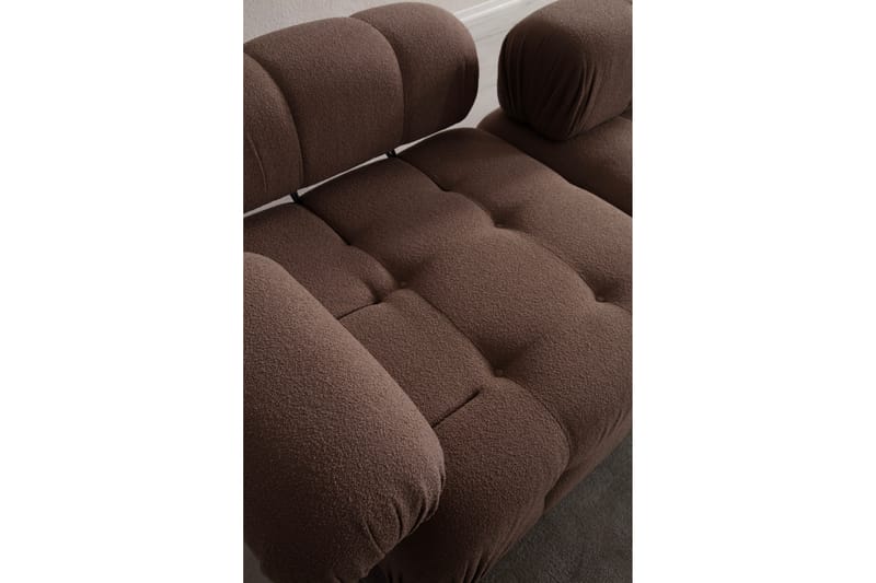 BELGIN Bubblig Soffa 2-sits Cappuccino - Möbler - Vardagsrum - Soffor - 2-sits soffor