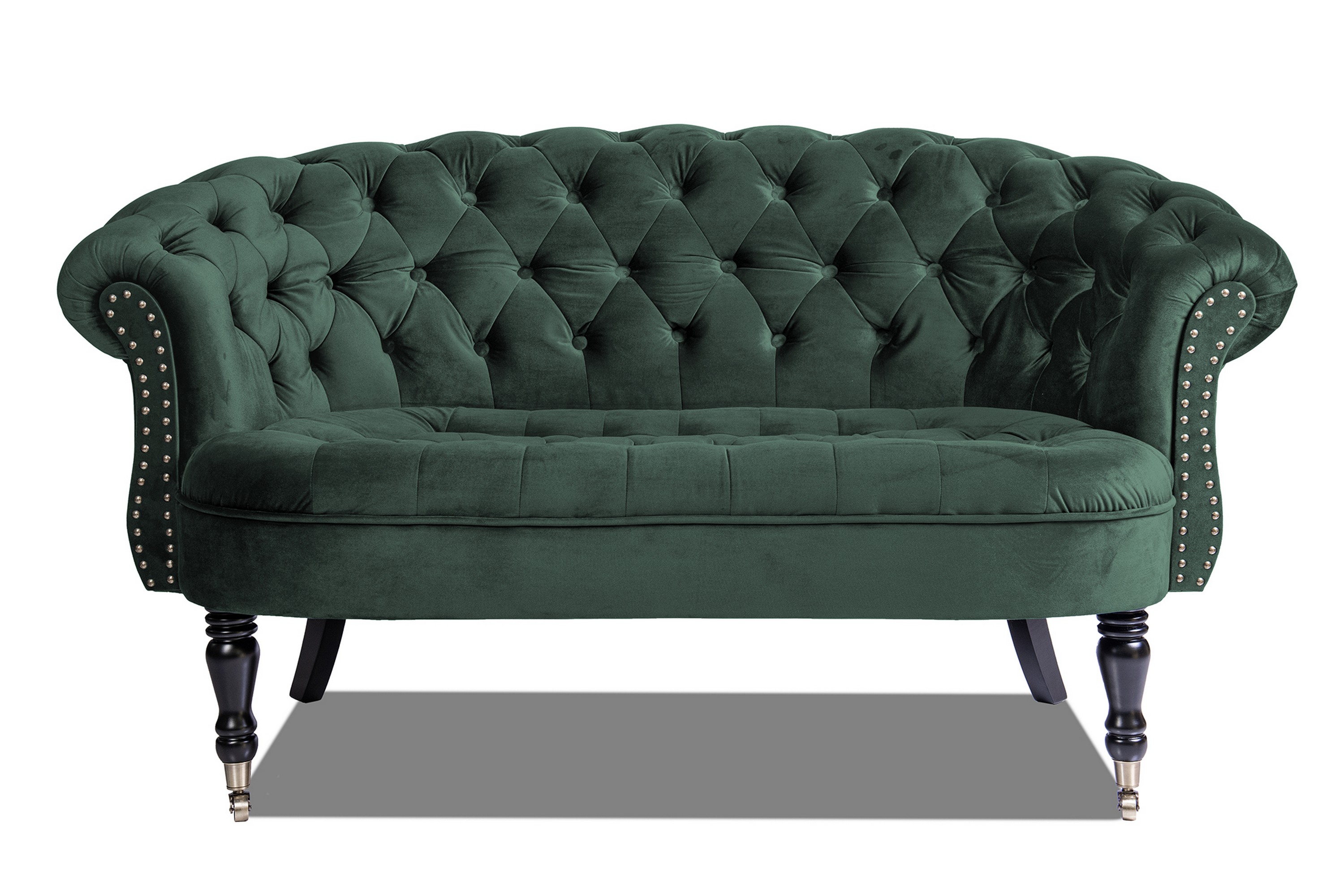 Chesterfield Ludo Soffa 2-sits Mörkgrön - 2-sits soffor