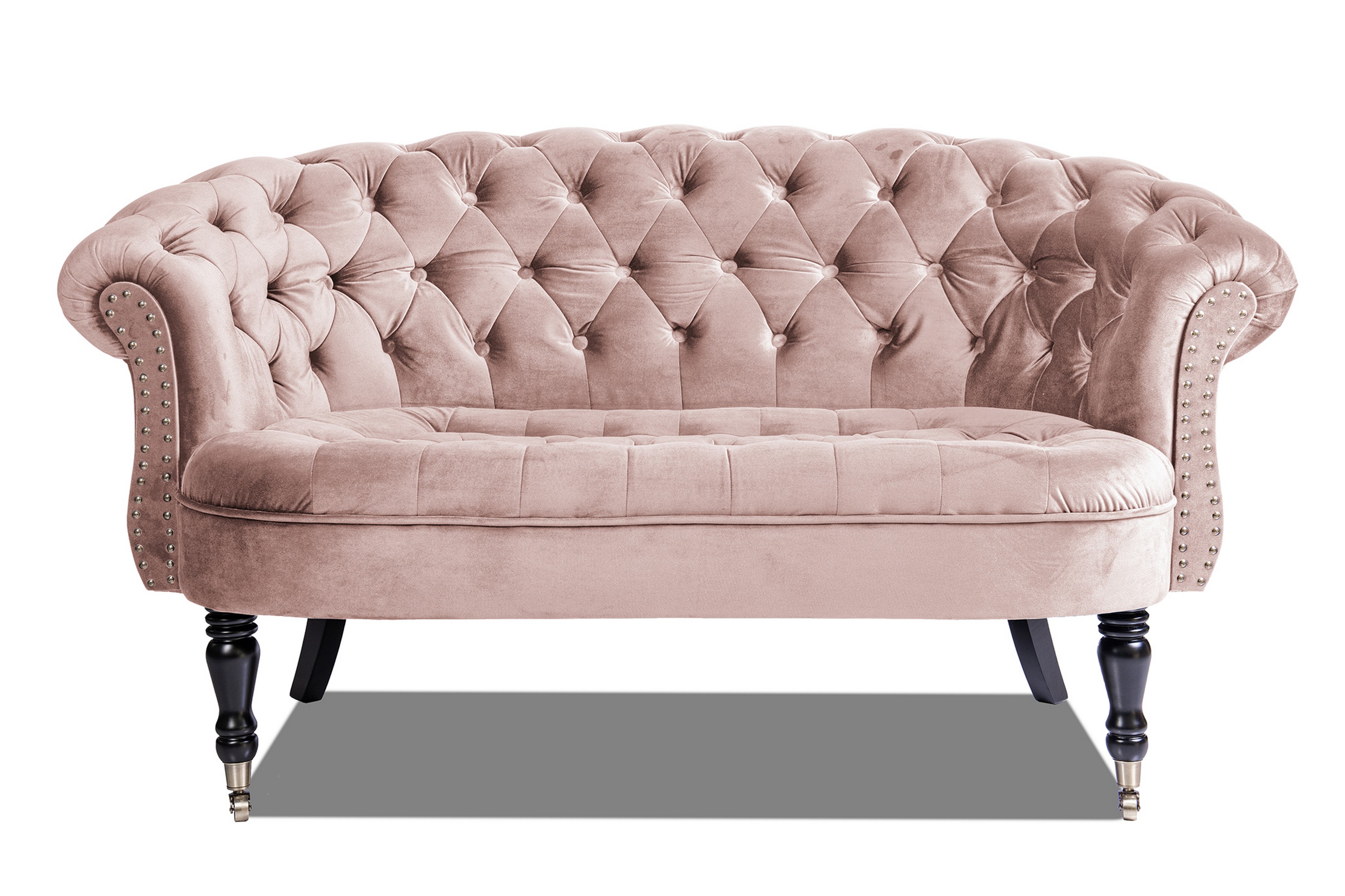 Chesterfield Ludo Soffa 2-sits Rosa - 2-sits soffor