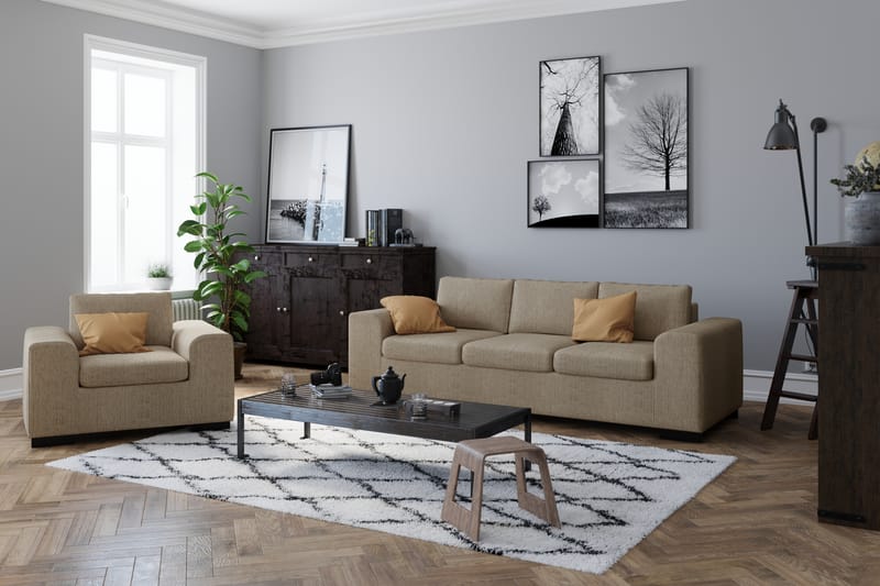 CONNECT 2-sits Soffa Beige - Möbler - Vardagsrum - Soffor - 2-sits soffor