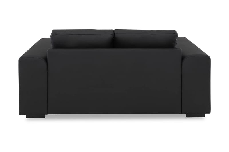 CONNECT 2-sits Soffa Konstläder Svart - Möbler - Vardagsrum - Soffor - 2-sits soffor