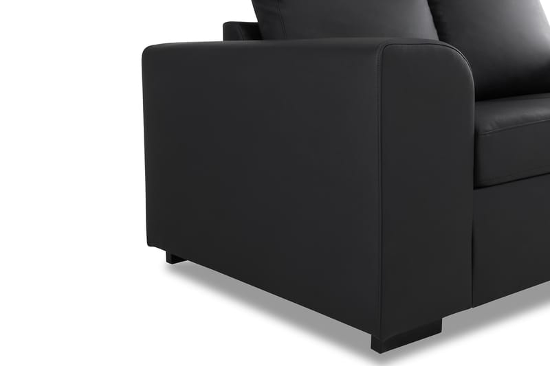 CONNECT 2-sits Soffa Konstläder Svart - Möbler - Vardagsrum - Soffor - 2-sits soffor