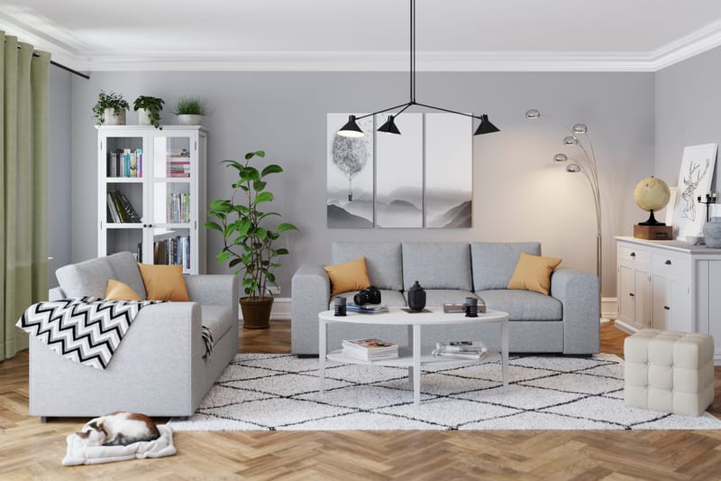 CONNECT 2-sits Soffa Ljusgrå - Möbler - Vardagsrum - Soffor - 2-sits soffor