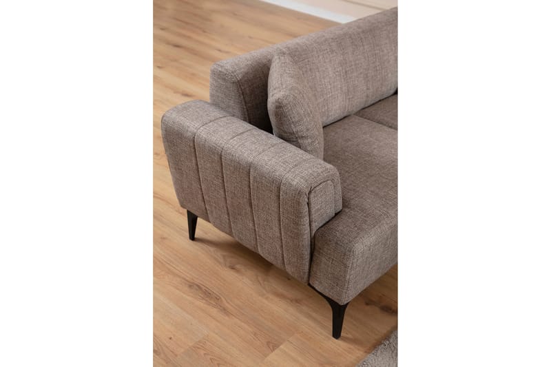 DEERCROFT 3-sits Soffa Ljusbrun - Möbler - Vardagsrum - Soffor - 2-sits soffor