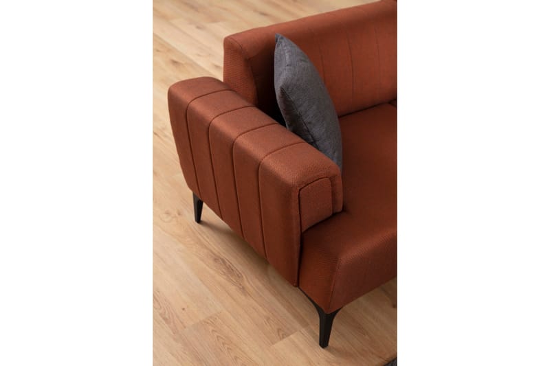 DEERCROFT 3-sits Soffa Röd - Möbler - Vardagsrum - Soffor - 2-sits soffor