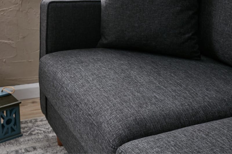 ENSGAS Soffa 2-sits Antracit - Möbler - Vardagsrum - Soffor - 2-sits soffor