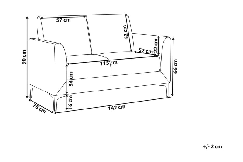 FENES Soffa 2-4 sits - Möbler - Vardagsrum - Soffor - 2-sits soffor