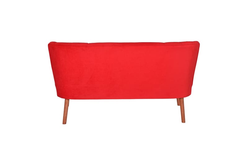 KAMARIA Soffa 2-sits Mörkröd - Möbler - Vardagsrum - Soffor - 2-sits soffor