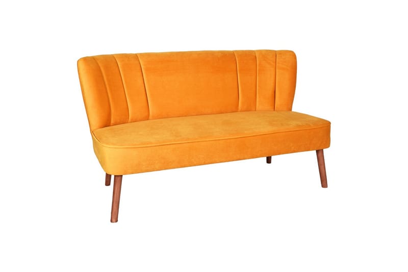 KAMARIA Soffa 2-sits Orange - Möbler - Vardagsrum - Soffor - 2-sits soffor