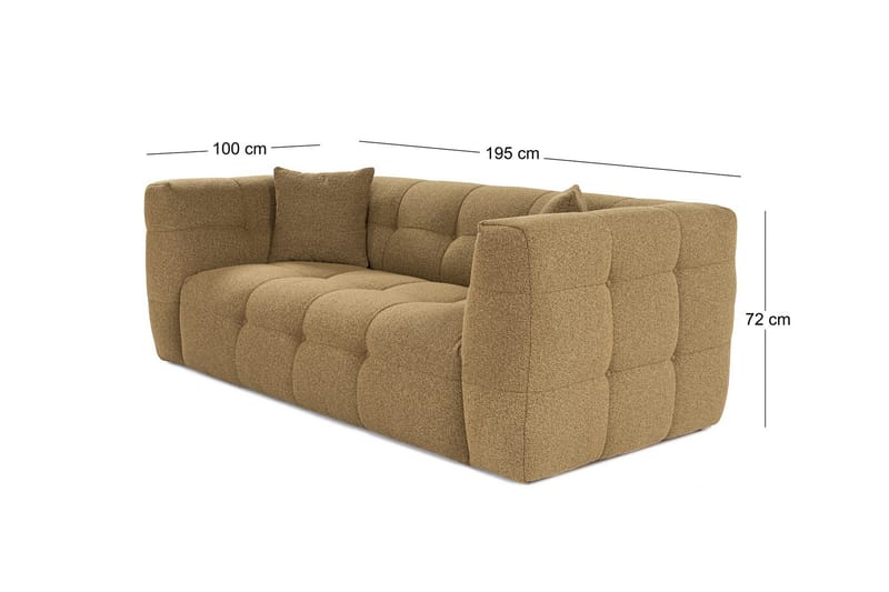 Macondo Soffa 2-sits Khaki - Möbler - Vardagsrum - Soffor - 2-sits soffor