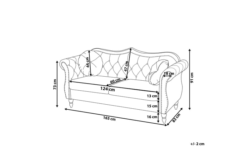 SKIEN Soffa 2 sits - 2-sits soffor