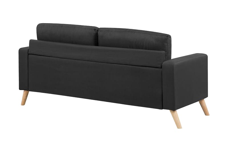 TRENEAR Soffa Svart - Möbler - Vardagsrum - Soffor - 2-sits soffor