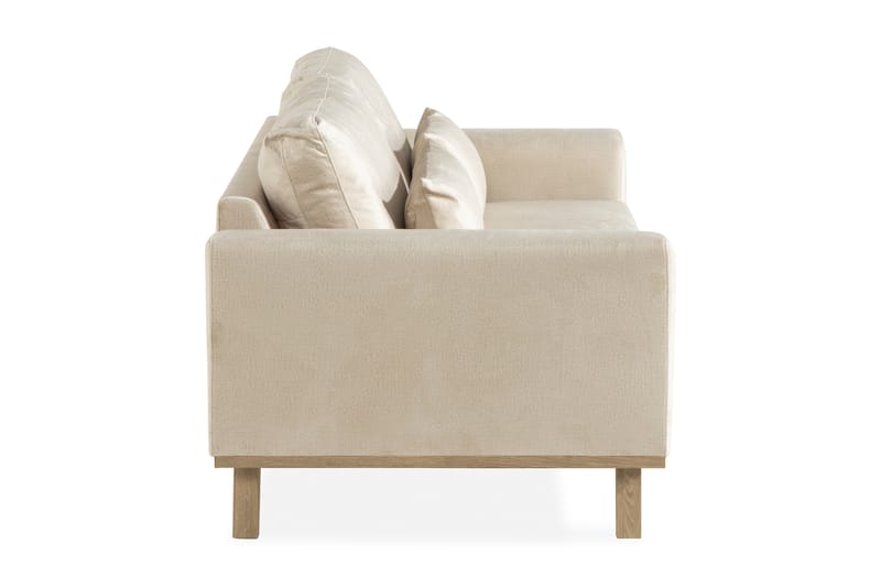 TULSA 2-sits Soffa Sammet Beige - Möbler - Vardagsrum - Soffor - 2-sits soffor