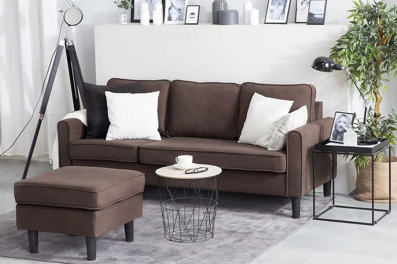 AVESTA Soffa 2-4 sits med Fotpall - Möbler - Vardagsrum - Soffor - 3-sits soffor