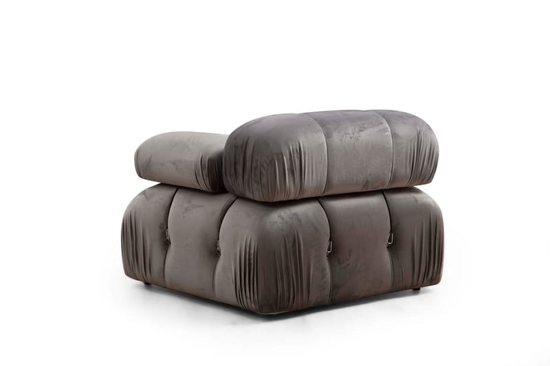 BELGIN Bubblig Soffa 3-sits Grå - Möbler - Vardagsrum - Soffor - 3-sits soffor