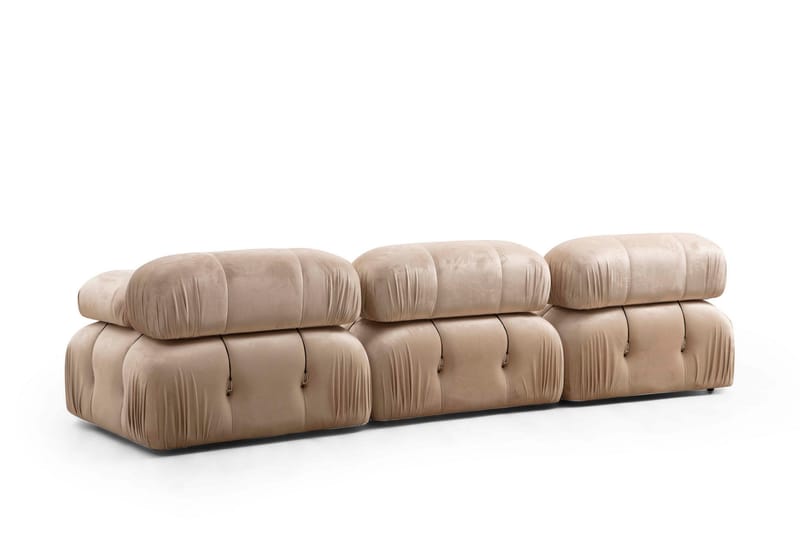 BELGIN BubbligSoffa 3-sits Beige - Möbler - Vardagsrum - Soffor - 3-sits soffor