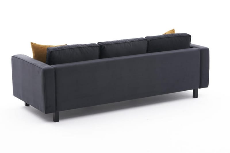 BELLSON Soffa 3-sits Mörkgrå - Möbler - Vardagsrum - Soffor - 3-sits soffor