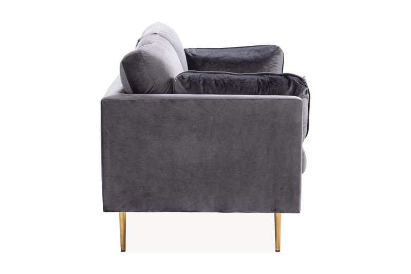 Bloom 3-sits Soffa Grå - Möbler - Vardagsrum - Soffor - 3-sits soffor