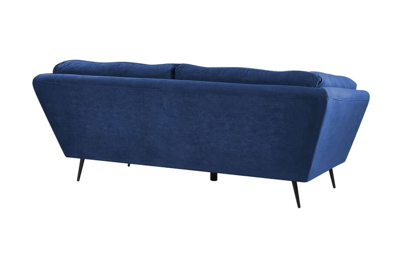 DRAGVIK 3-sits Soffa Sammet/Blå - Möbler - Vardagsrum - Soffor - 3-sits soffor