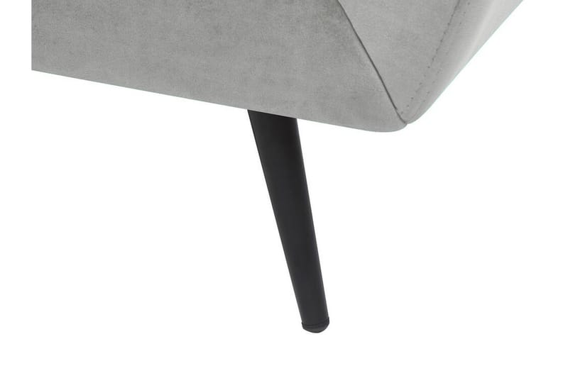 DRAGVIK 3-sits Soffa Sammet/Grå - Möbler - Vardagsrum - Soffor - 3-sits soffor