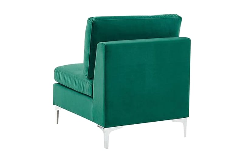 EINAREN 3-sits Soffa med Fotpall Sammet/Grön - Möbler - Vardagsrum - Soffor - 3-sits soffor