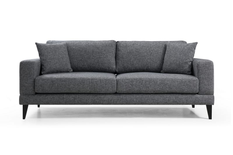 JENNAWAY 3-Sits Soffa Grå - Möbler - Vardagsrum - Soffor - 3-sits soffor