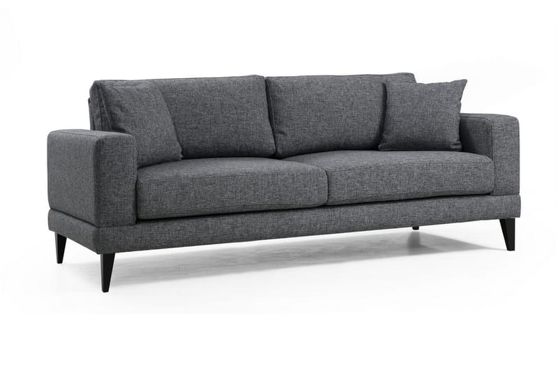 JENNAWAY 3-Sits Soffa Grå - Möbler - Vardagsrum - Soffor - 3-sits soffor