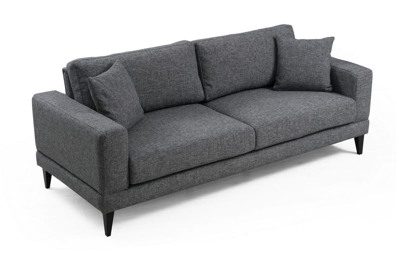 JENNAWAY 3-Sits Soffa Grå - Möbler - Vardagsrum - Soffor - 3-sits soffor