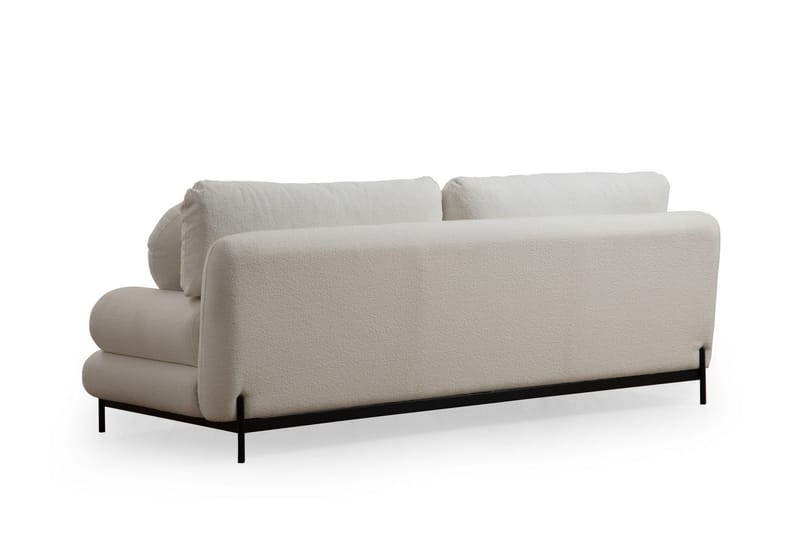 Kiyoshi Soffa 3-sits Vit - Möbler - Vardagsrum - Soffor - 3-sits soffor