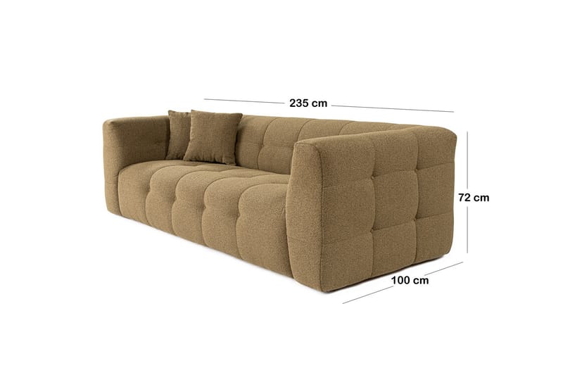 Macondo Soffa 2-sits Khaki - Möbler - Vardagsrum - Soffor - 3-sits soffor