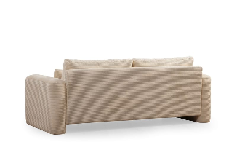 Makhan Soffa 3-sits Beige - Möbler - Vardagsrum - Soffor - 3-sits soffor