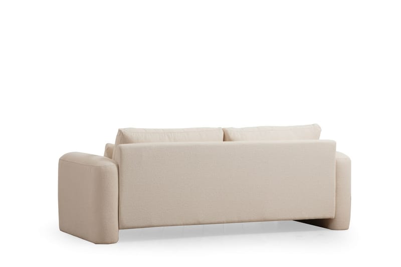 Makhan Soffa 3-sits Ljusbeige - Möbler - Vardagsrum - Soffor - 3-sits soffor