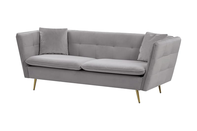 MARYLYN Soffa 3-sits Grå - Möbler - Vardagsrum - Soffor - 3-sits soffor