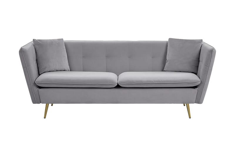 MARYLYN Soffa 3-sits Grå - Möbler - Vardagsrum - Soffor - 3-sits soffor